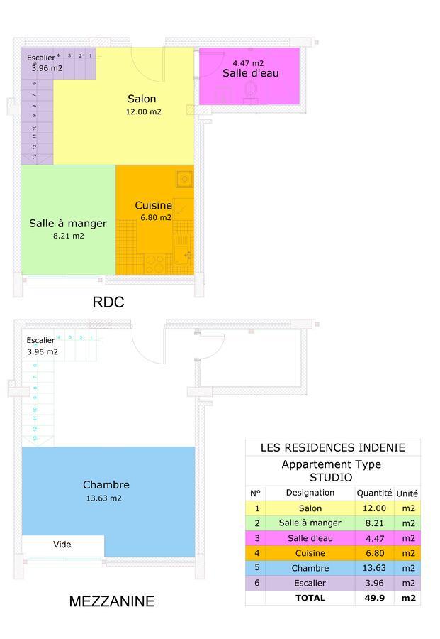 Residences Indenie Abidjan Exteriör bild